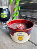 Vela de colaboración de cerámica Beer Muse