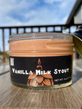cerveza negra con leche de vainilla
